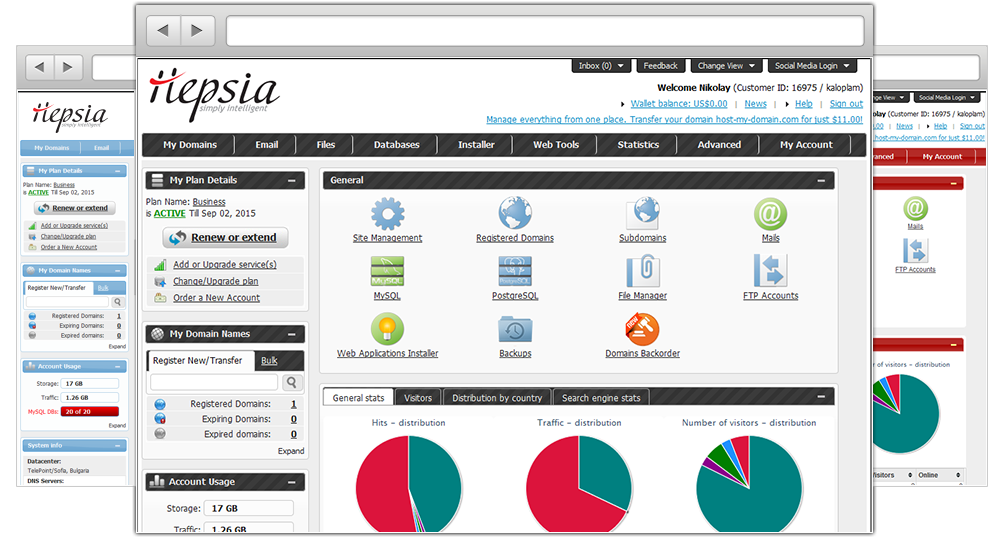 Free Hepsia Control Panel